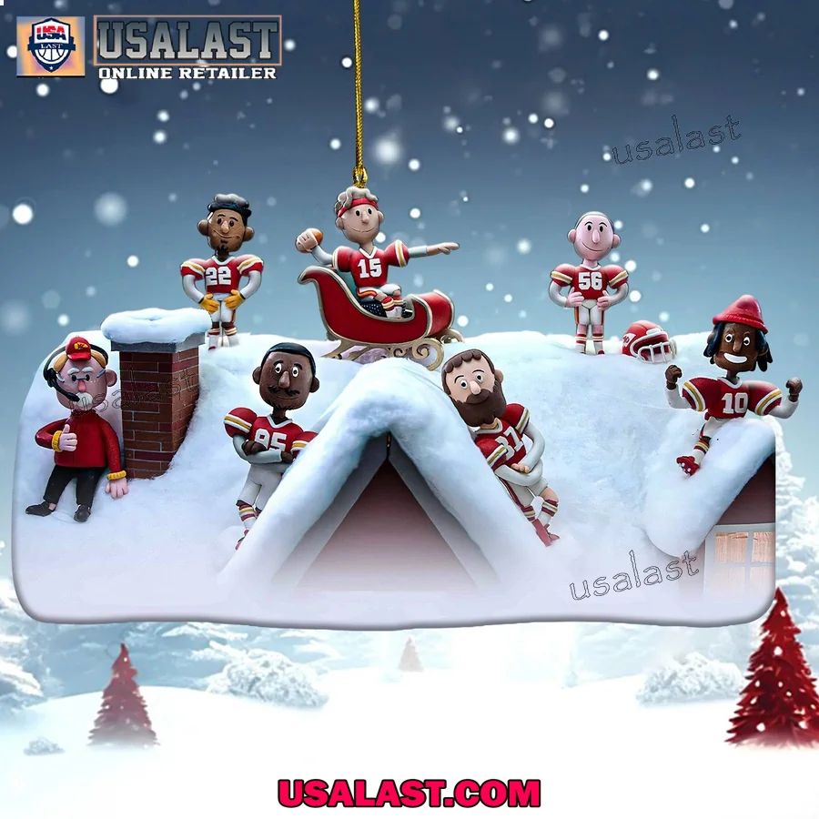 Kansas City Chiefs Special Christmas Ornament 2025