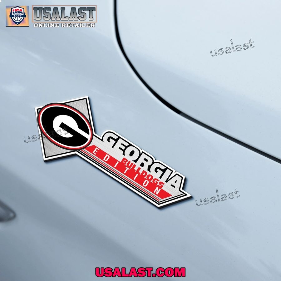 Georgia Bulldogs Edition 3D Car Badge Sticker