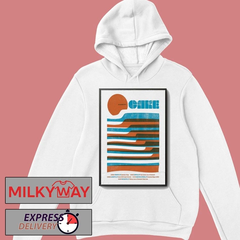 Cake Band Summer Tour 2026 Poster shirt