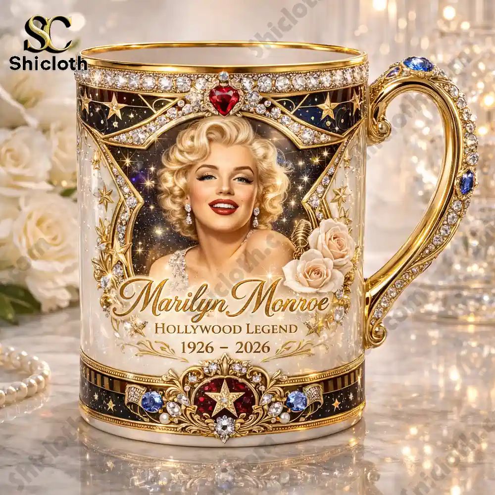 Marilyn Monroe Centennial Hollywood Legend Porcelain Mug