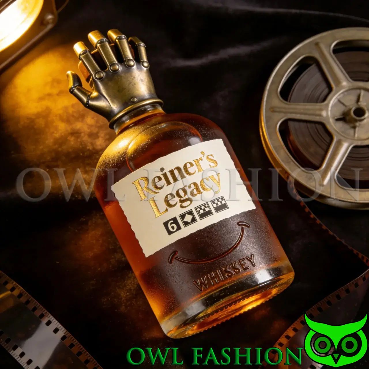 Reiner’s Legacy Honoring the Legends Limited Edition Whiskey Bottle
