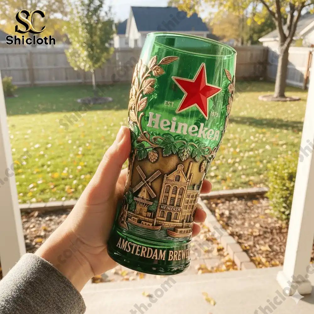 The Heineken 1873 Heritage Beer Glass