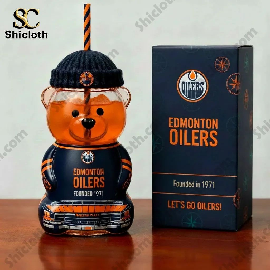 Edmonton Oilers Anniversary Bear Cup