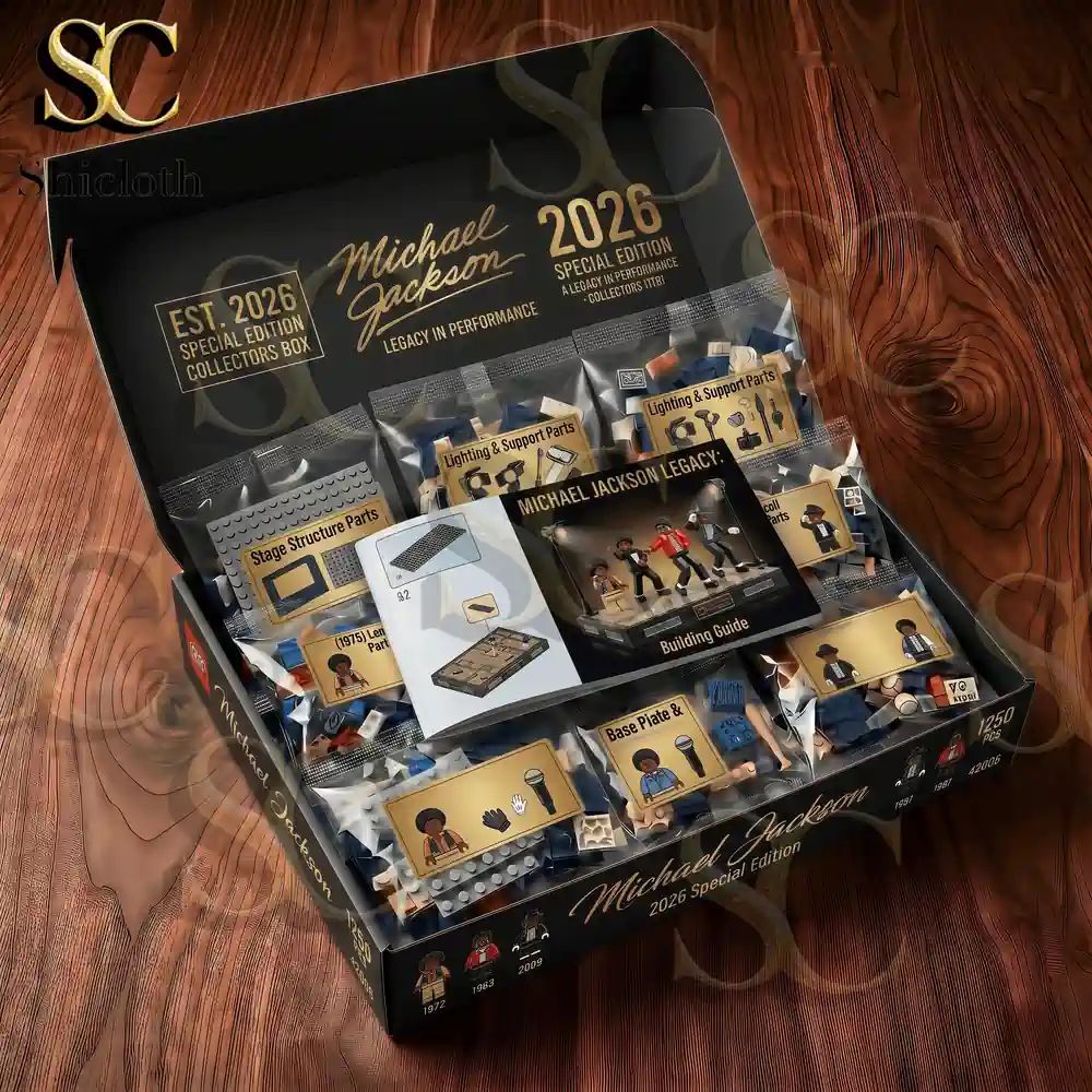 2026 King Of Pop Movie Commemorative Edition Stage Building Brick Set