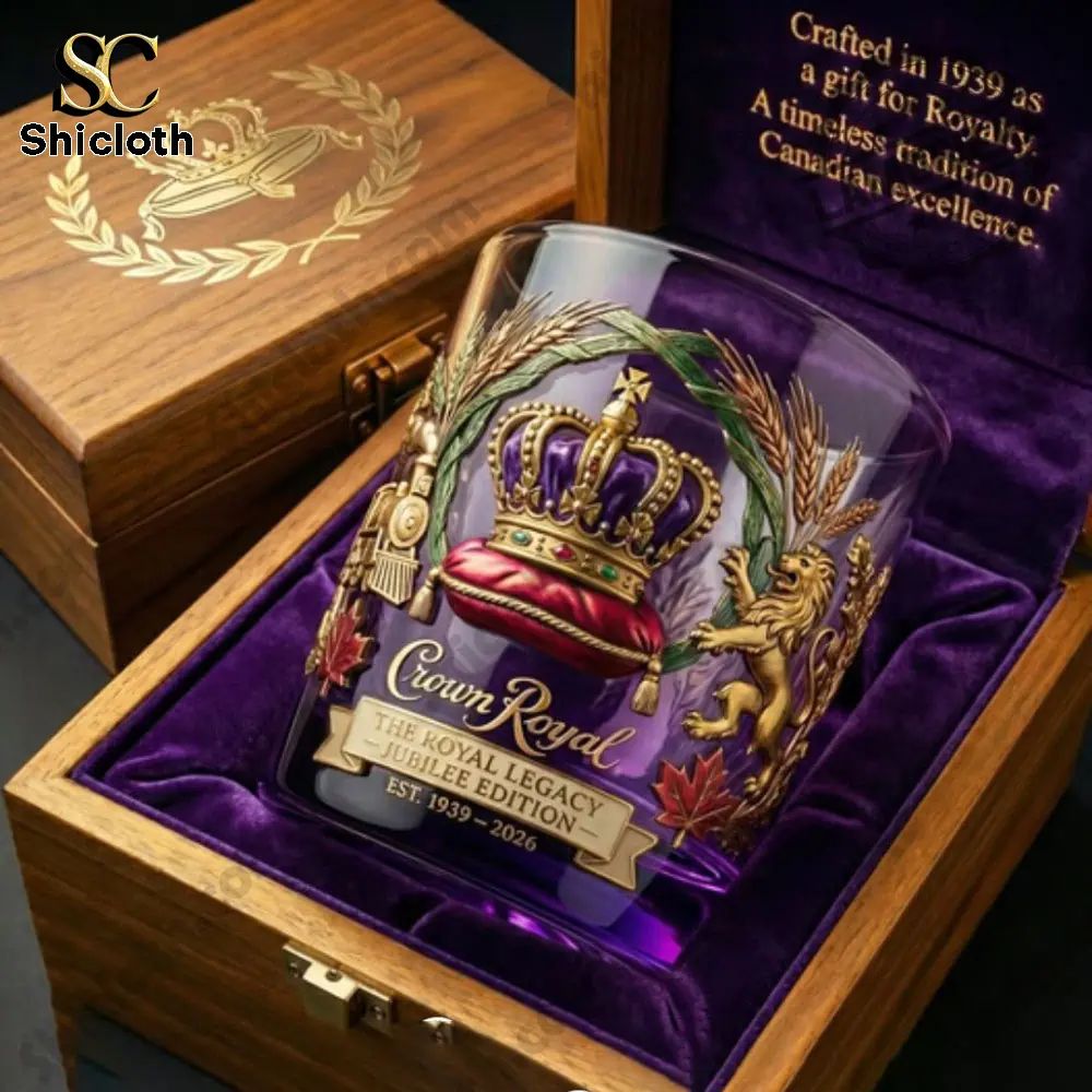 Crown Royal The Royal Legacy Jubilee Edition Whiskey Glass