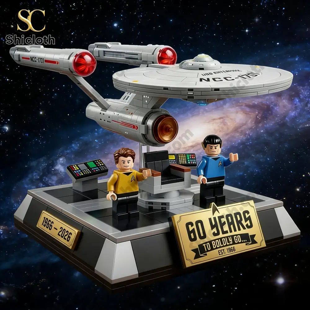 Galaxy Starship Building Set Sci-Fi Spaceship Model Kit