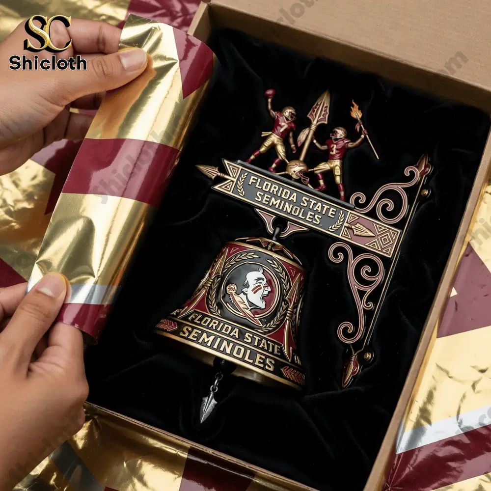 Florida State Seminoles Commemorative Wall Bell Doorbell