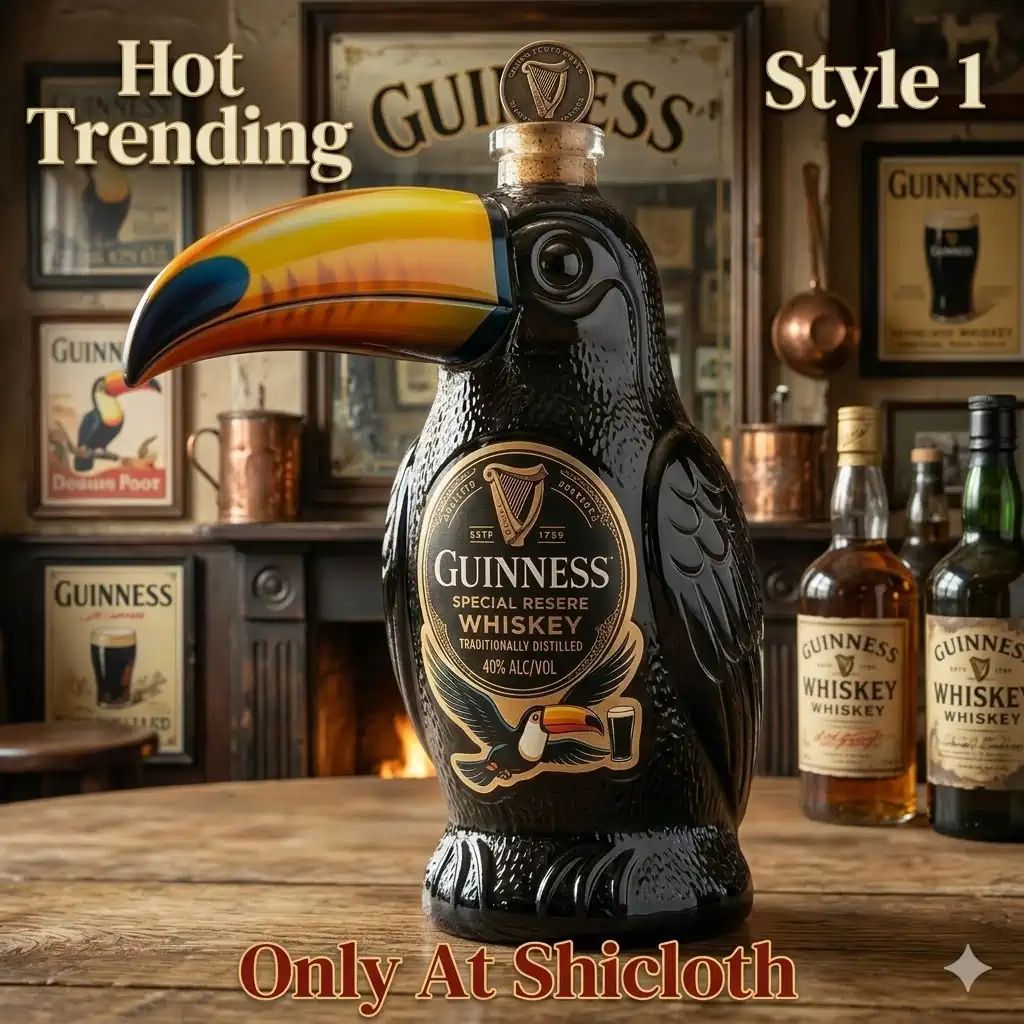 Guinness Toucan Special Reserve Whiskey Traditionally Distilled Bottle