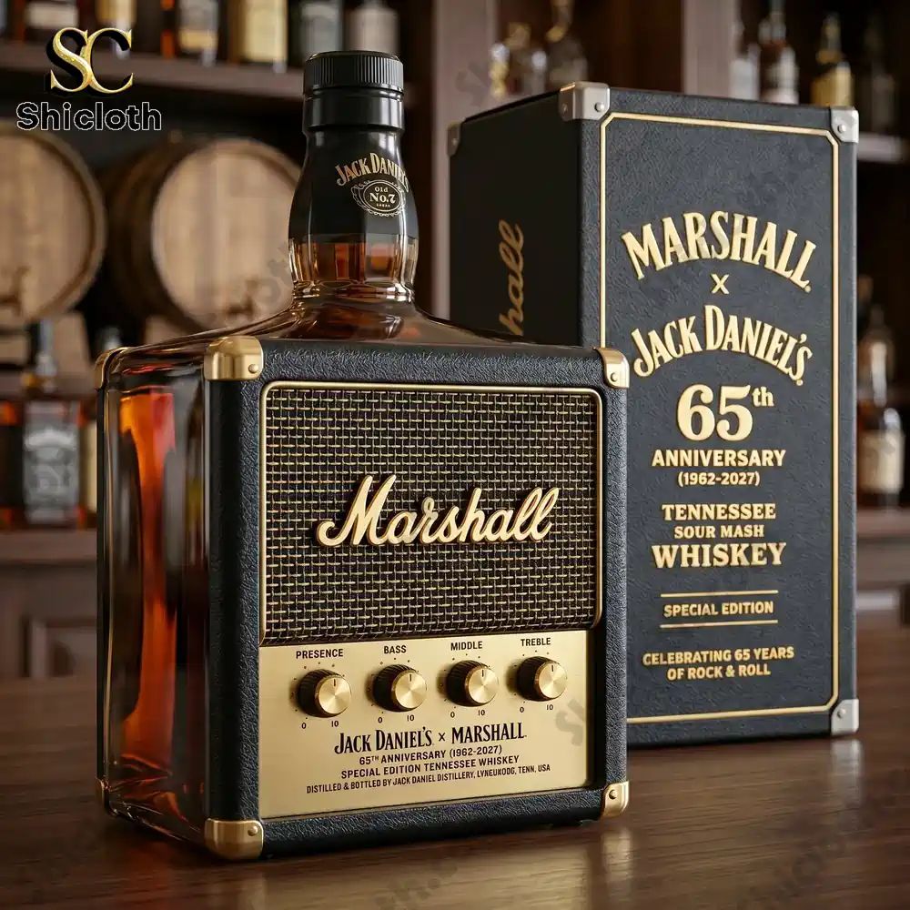 Marshall 65th Anniversary Jack Daniel’s Whiskey Bottle