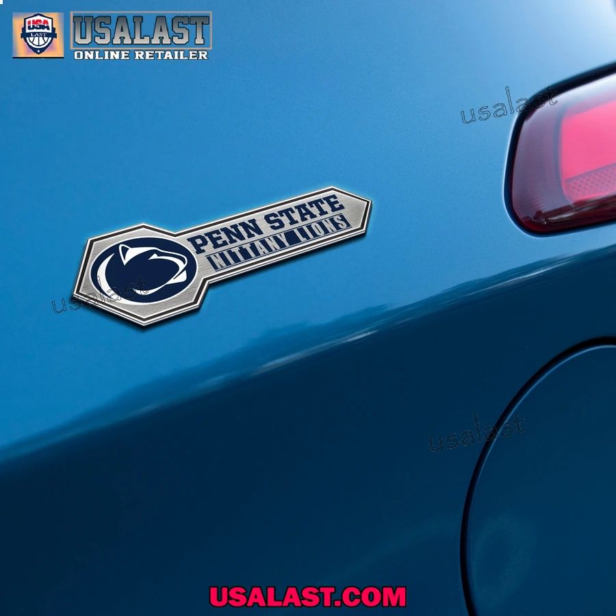 Penn State Nittany Lions Edition 3D Car Badge Sticker