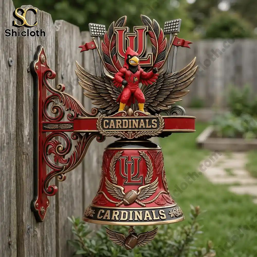 Louisville Cardinals Premium Wall Bell