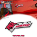 Arkansas Razorbacks Edition 3D Car Badge Sticker