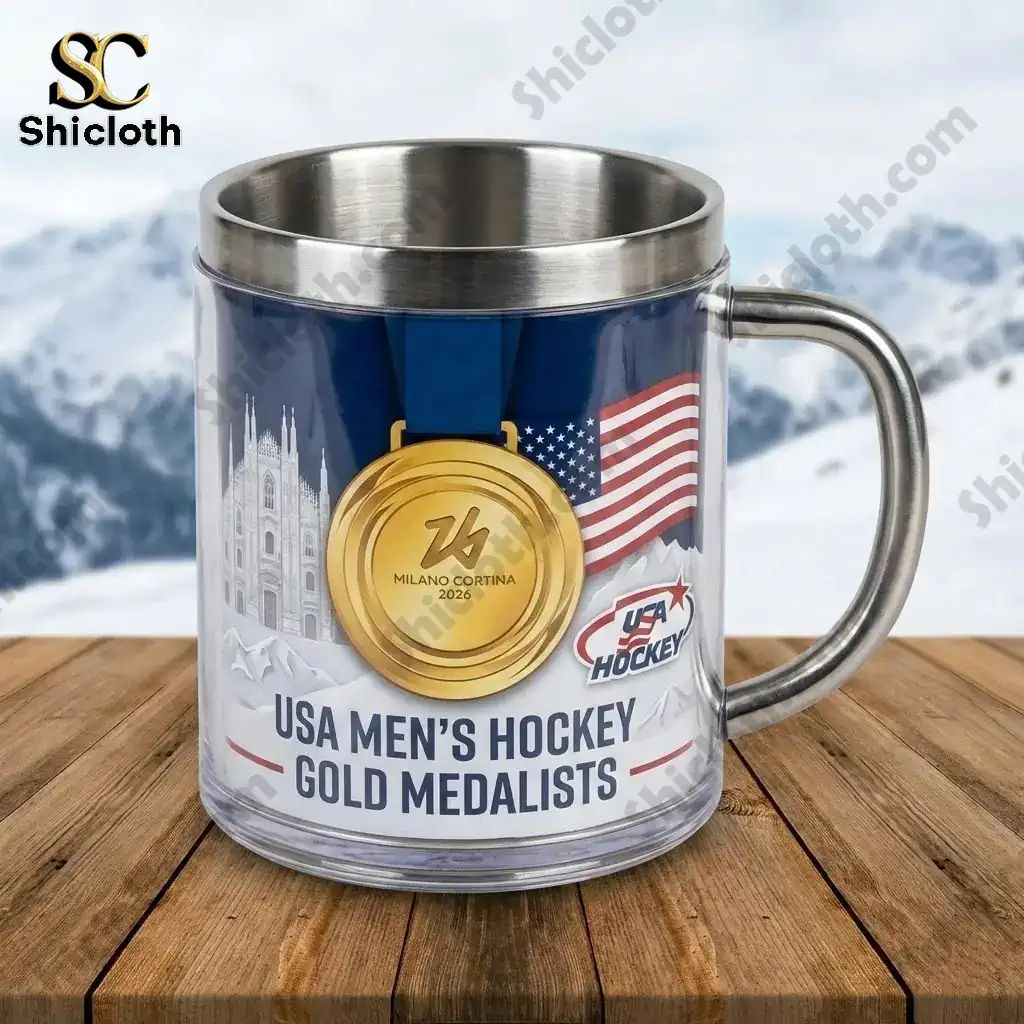 USA Men’s Hockey Winning the 2026 Winter Olympics Commemorative Mug