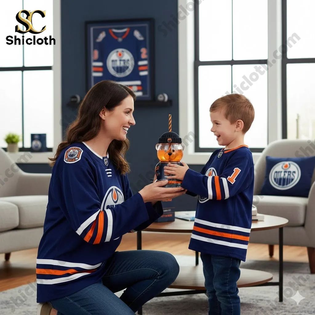 Edmonton Oilers Anniversary Bear Cup