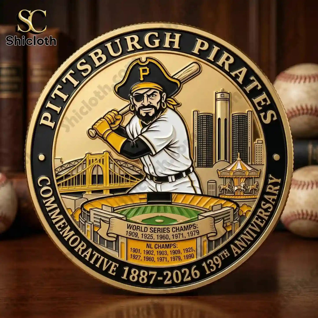 Pittsburgh Pirates Anniversary Commemorative Coin (1887-2026)