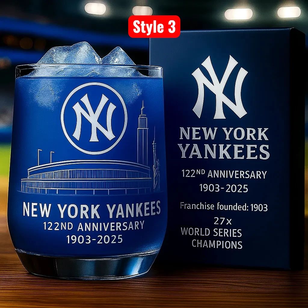 MLB Legends Anniversary Whiskey Glass