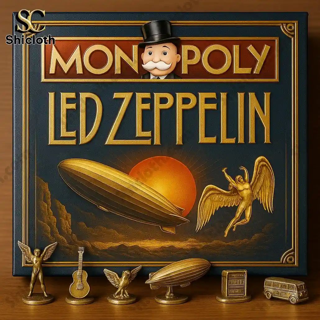 Led Zeppelin Monopoly Board Game 2026