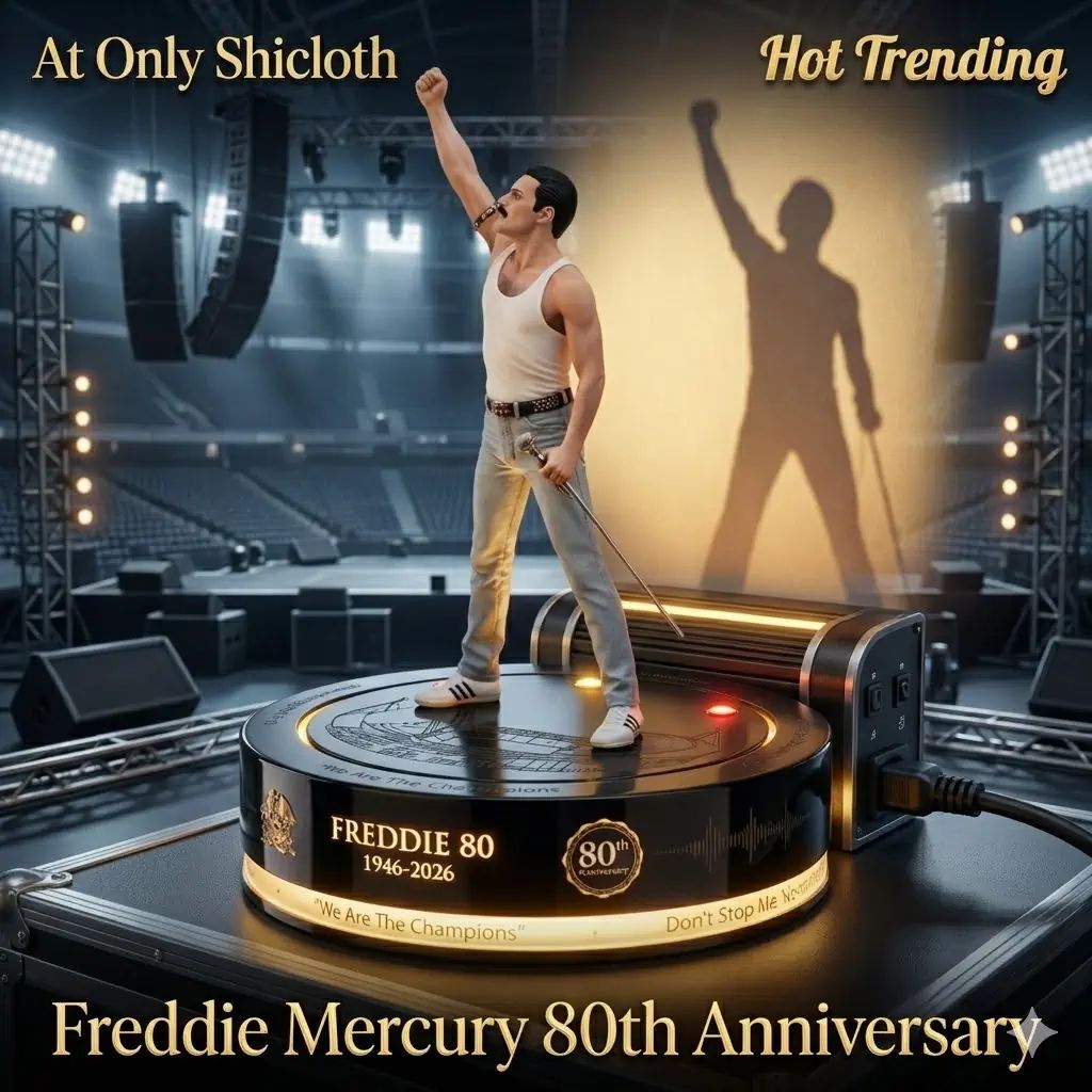 Freddie Mercury 80th Anniversary Collector Edition Night Light