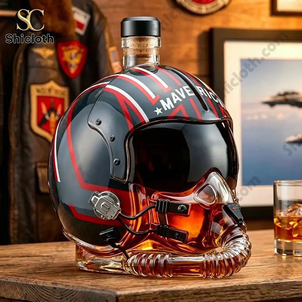 Gun 40th Anniversary Executive Flight Helmet Decanter