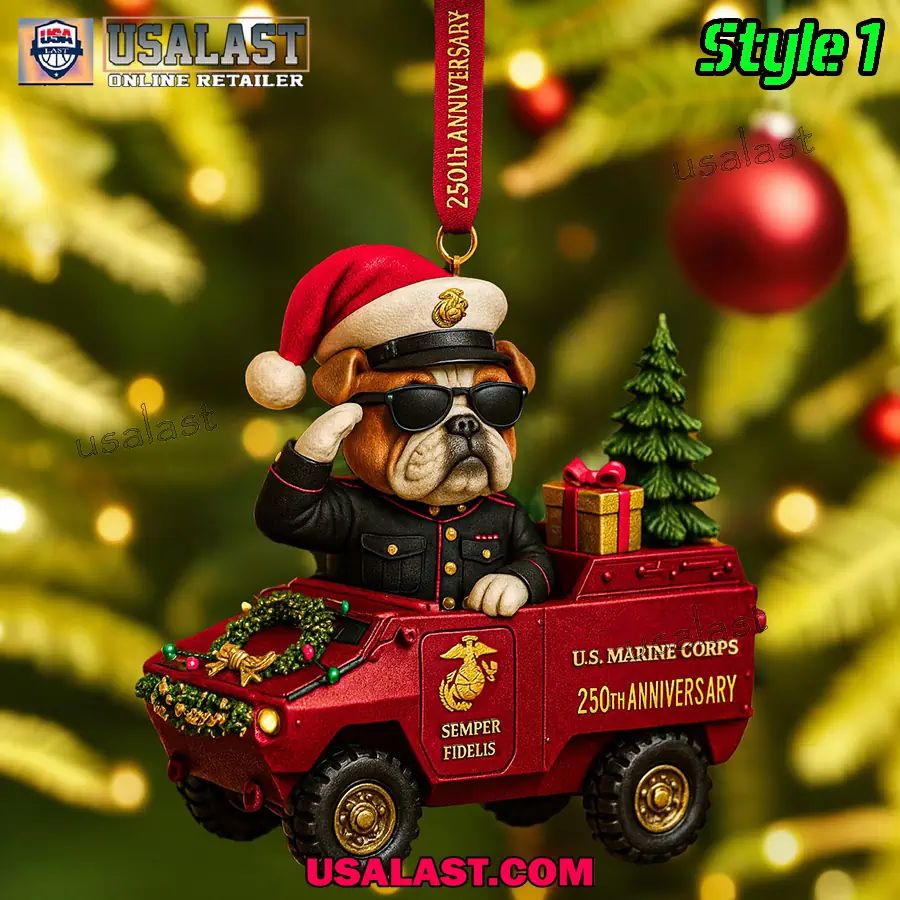 US Military Mascots Edition Christmas Ornament