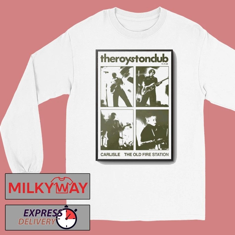 The Royston Club Carlisle UK November 11 2025 Poster shirt