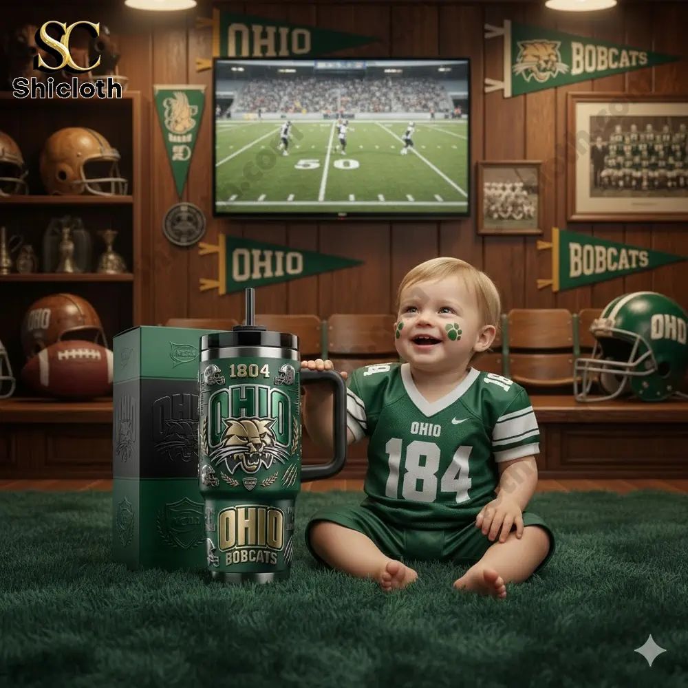Ohio Bobcats 222th Anniversary 1804-2026 Tumbler Cup