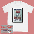 The Wood Brothers March 6 2026 Charlotte, NC Poster shirt
