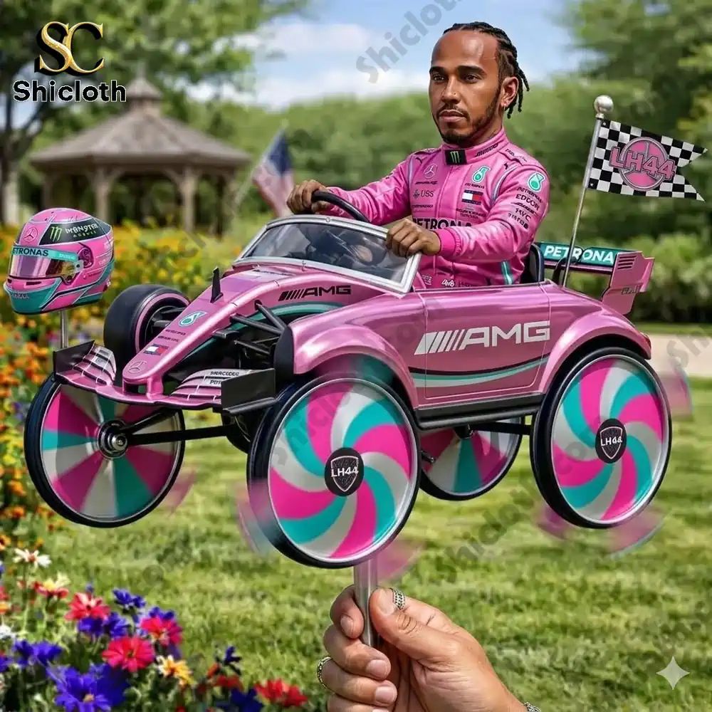 Lewis Hamilton x Mercedes-AMG F1 Wind Spinner For Garden