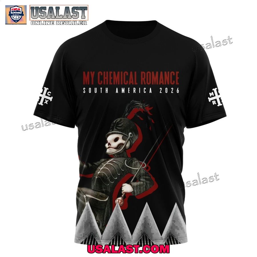 My Chemical Romance South America 2026 Tour 3D Shirt