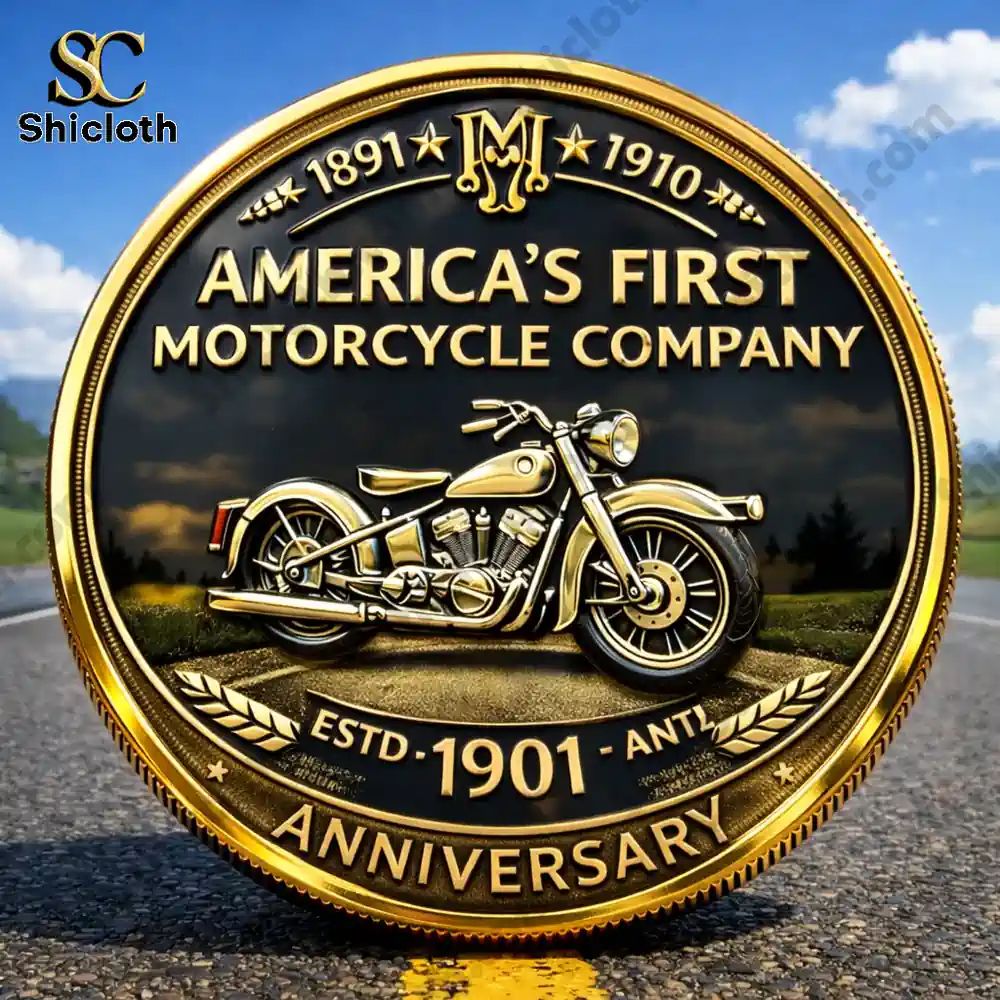 Indian Motorcycle 125th Anniversary Commemorative Coin