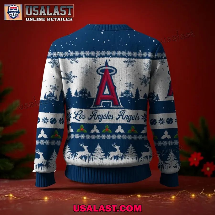 Los Angeles Angels Ugly Christmas Sweater Jumper