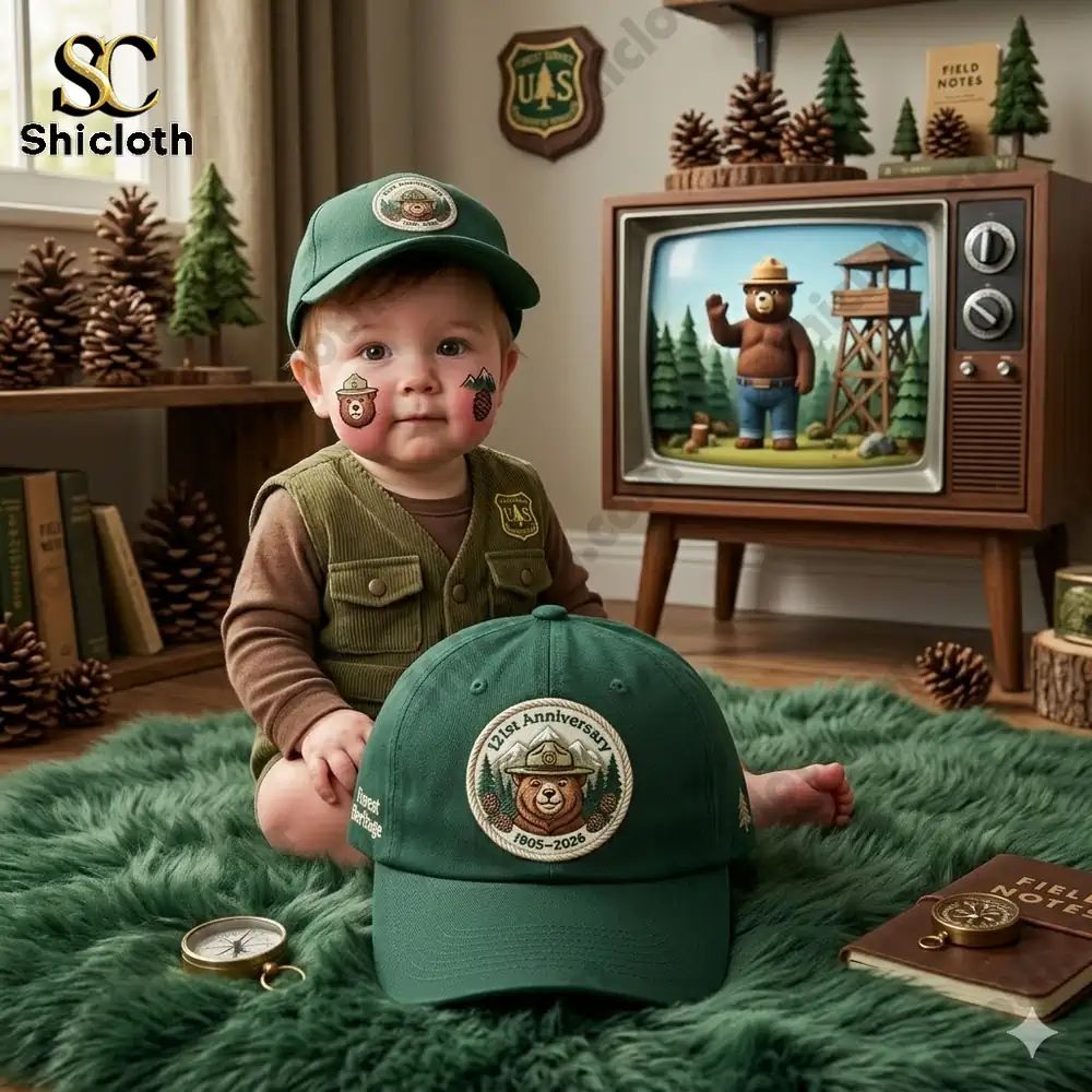 Smokey Bear 121st Anniversary Cap Bear Hat