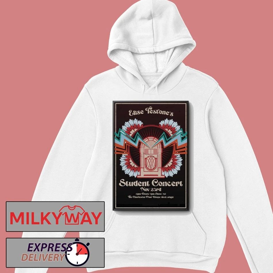 Elise Testone Nov 23 2025 Charleston Tour Poster shirt