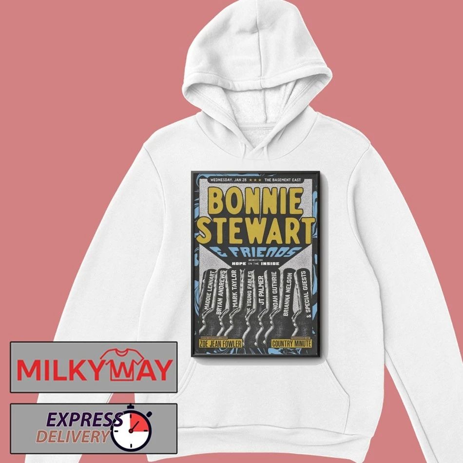 Bonnie Stewart And Friend January 28 2026 In Nashville TN Poster shirt