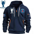 Paris Saint Germain 2025 Champions League Heavy Zip Hoodie