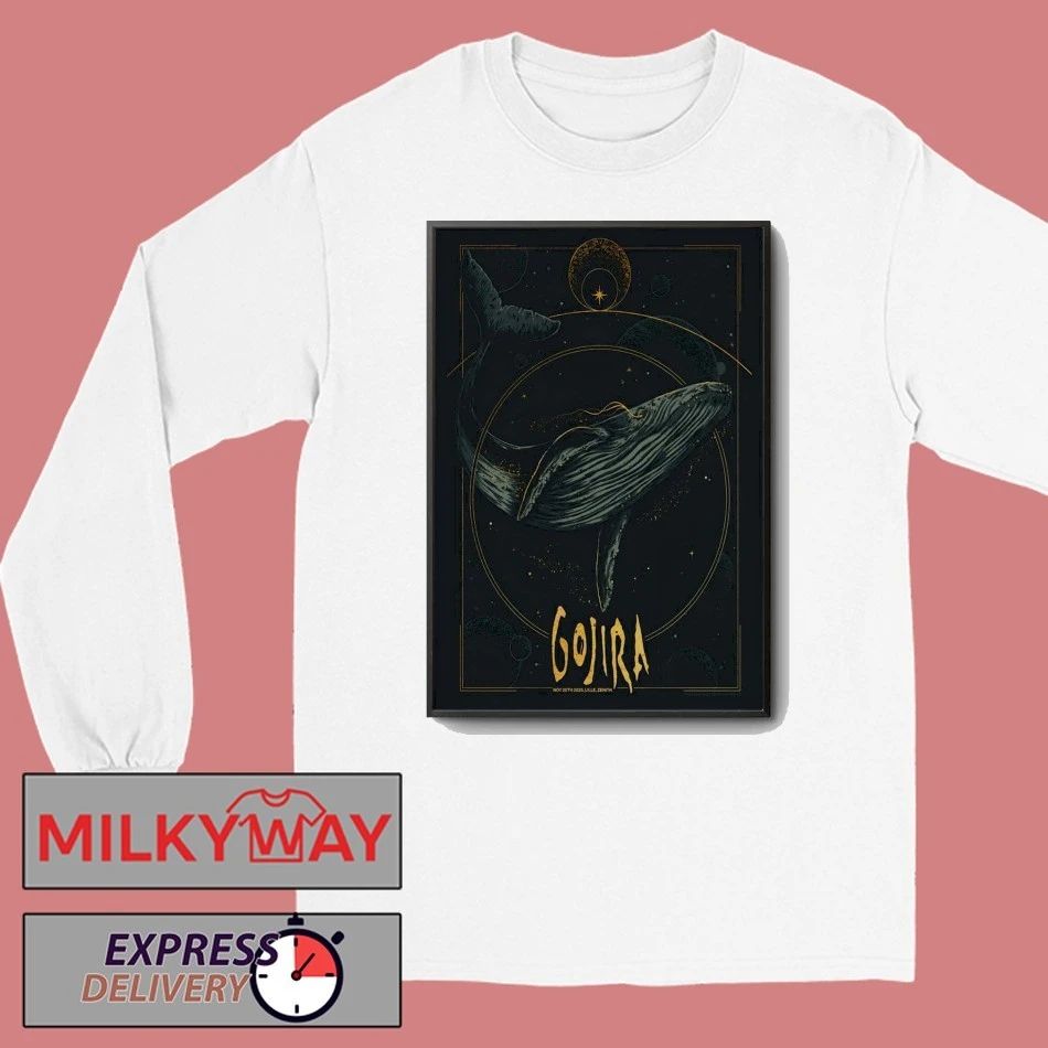 Gojira Nov 28 2025 Zénith Aréna In Lille France Poster shirt