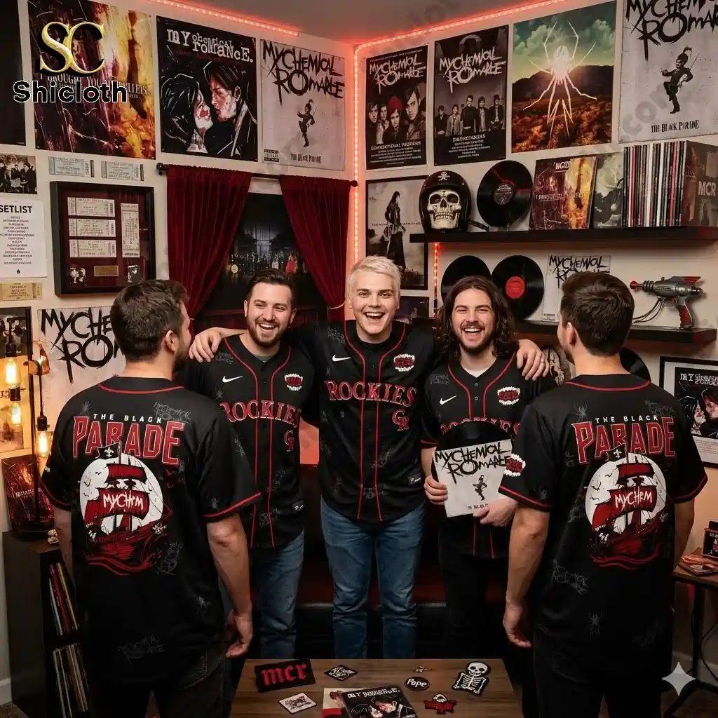 Colorado Rockies x My Chemical Romance The Black Parade 2026 Jersey