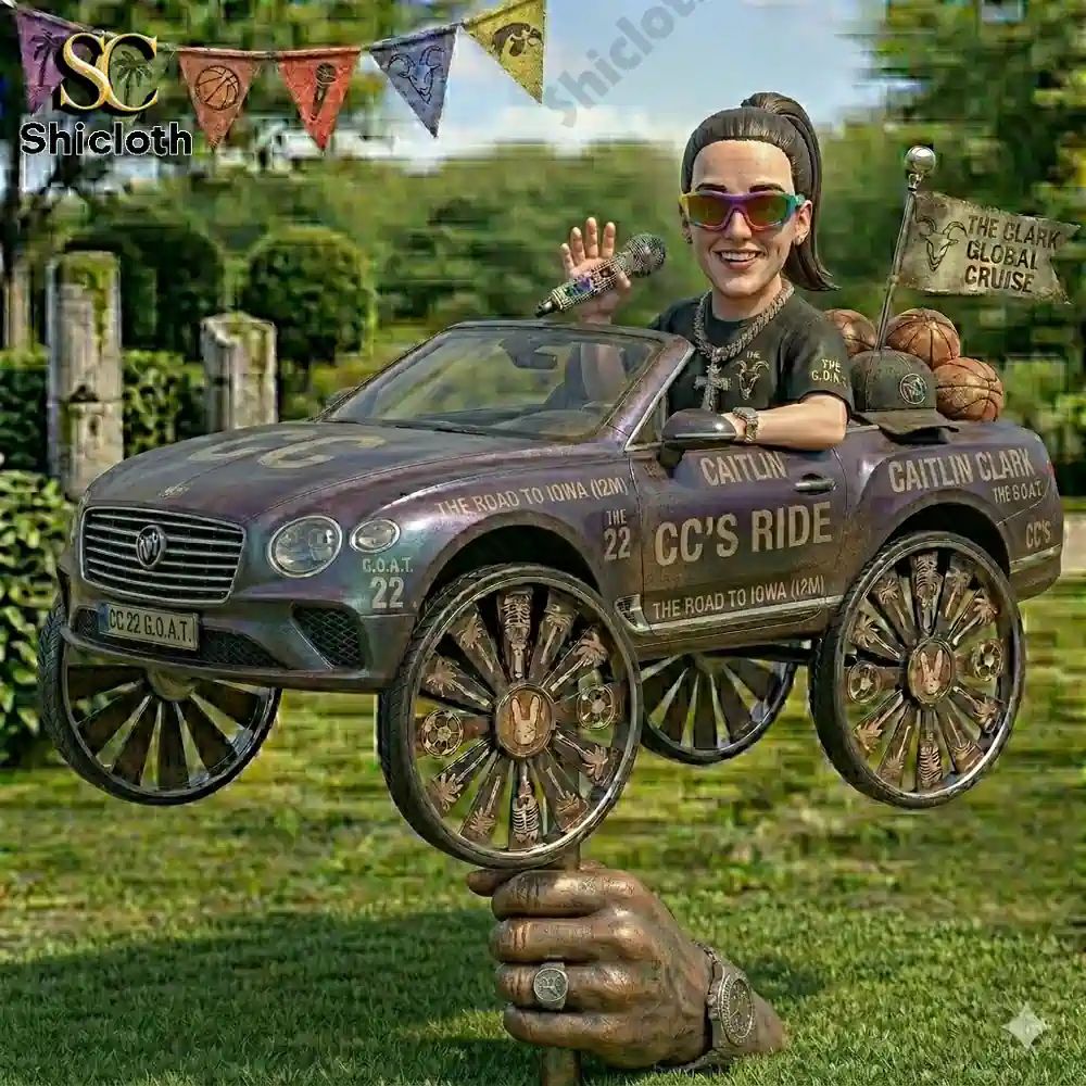 Caitlin Clark X Buick Envision Wind Spinner For Garden