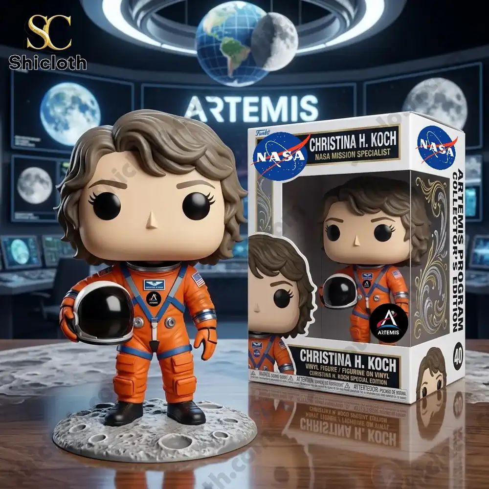NASA Artemis II_ Christina H. Koch First Woman on Lunar Orbit Commemorative Doll