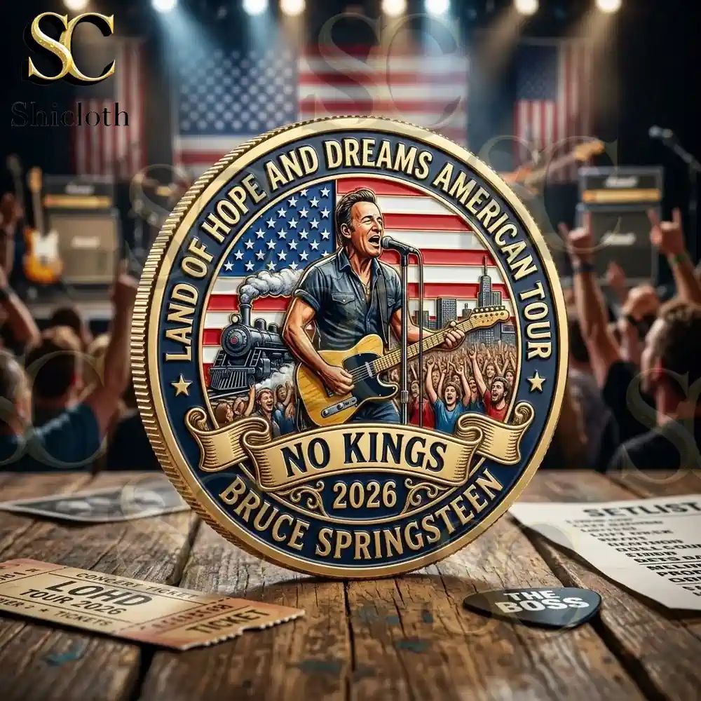 Bruce Springsteen Land of Hope and Dreams 2026 Tour Commemorative Coin