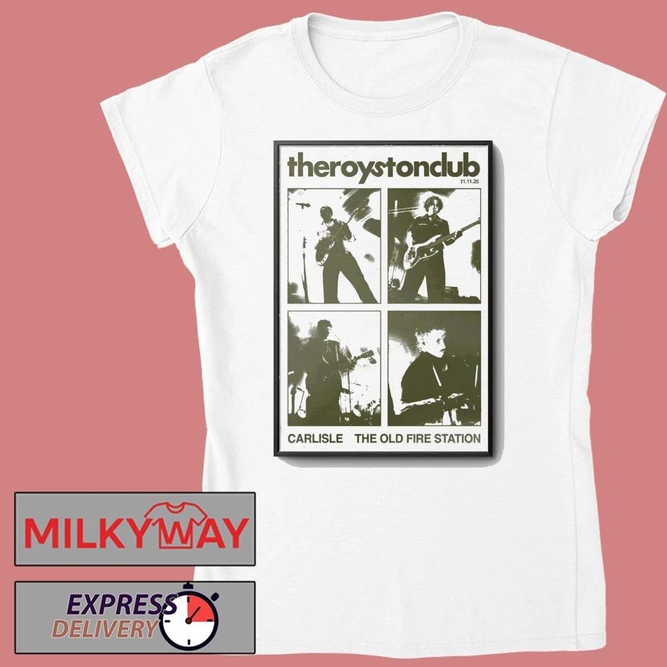 The Royston Club Carlisle UK November 11 2025 Poster shirt