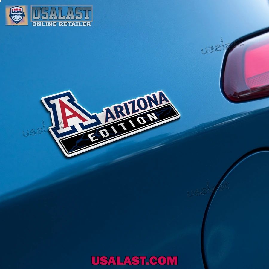 Arizona Wildcats Edition 3D Car Emblem Badge