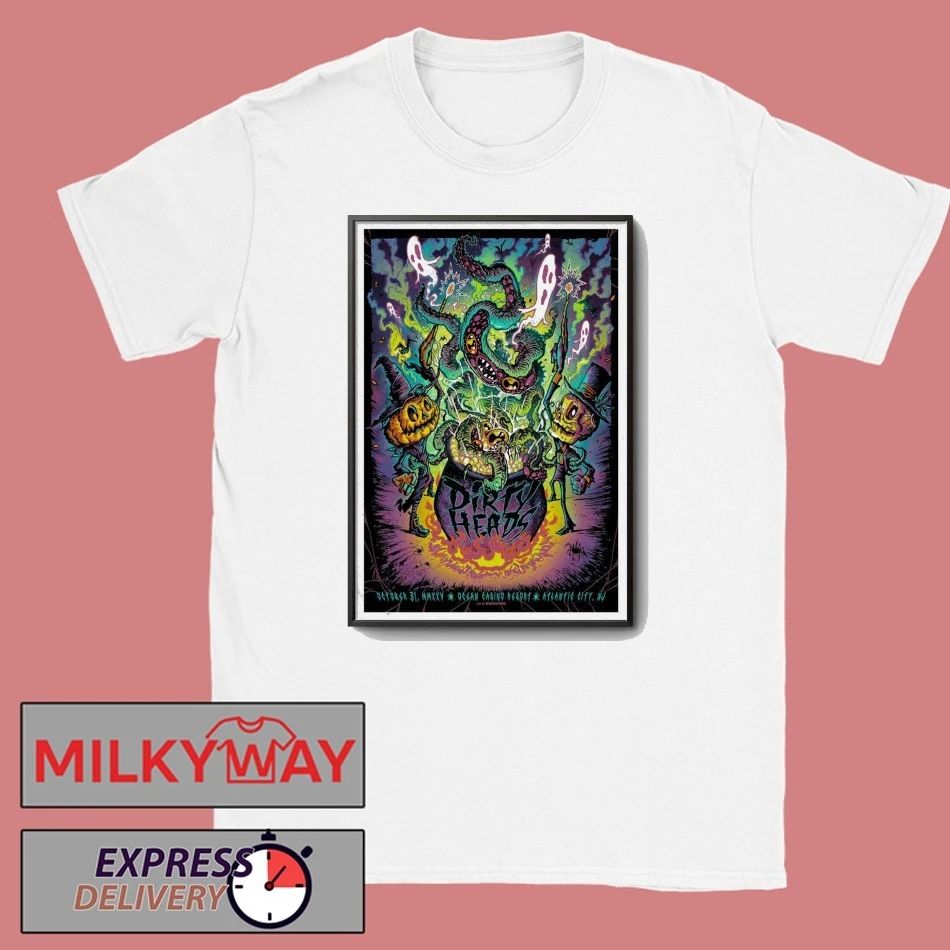 Dirty Heads Fall Tour 2025 Atlantic City, NJ Tour Poster shirt