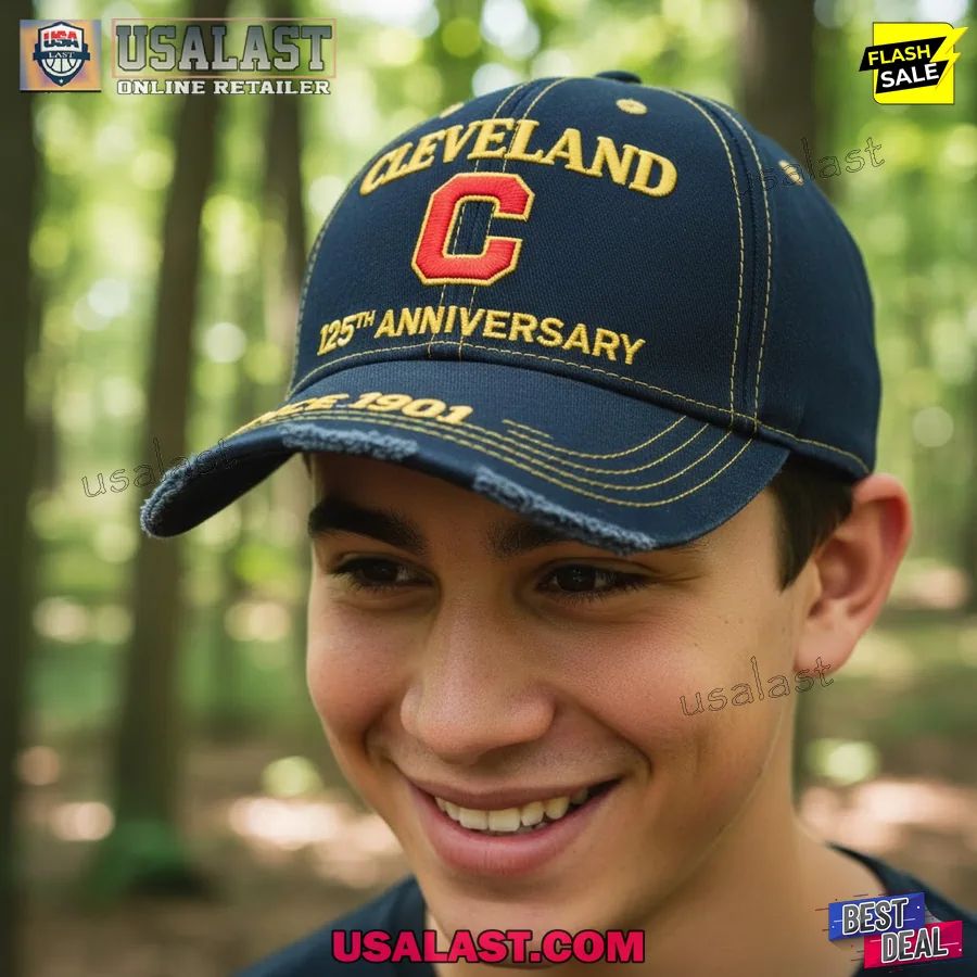 Cleveland Guardians 125th Anniversary 1901-2026 Classic Cap