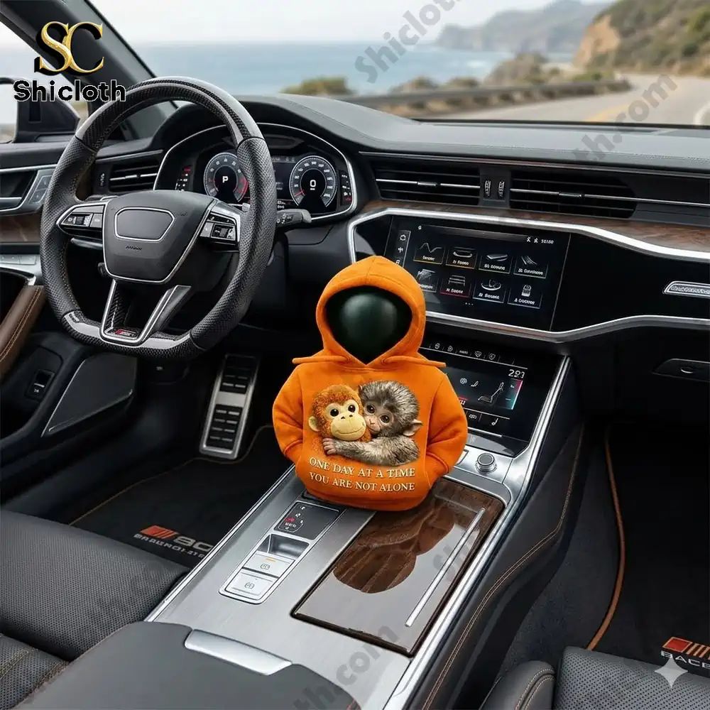 Emotional Support Monkey Gear Shift Cover Hoodie