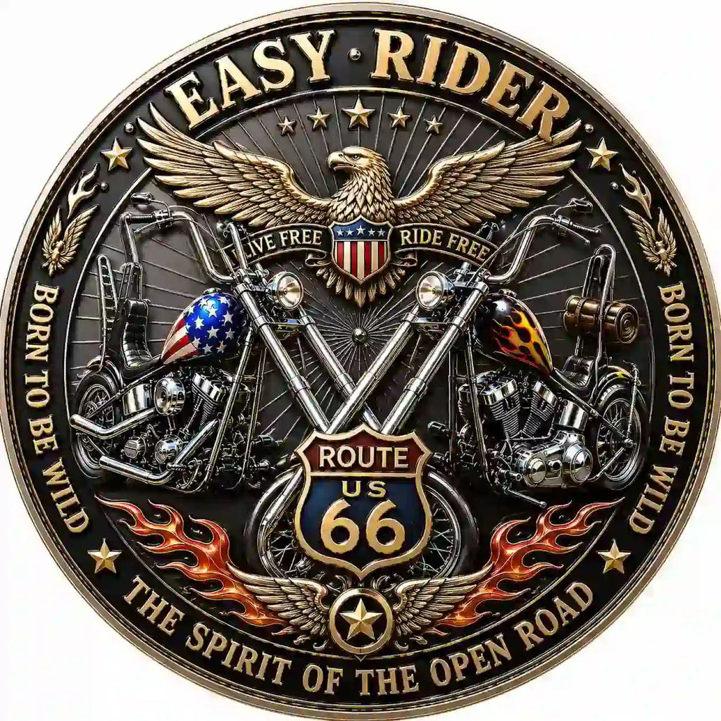 Easy Rider 57 Years of Freedom Collector Coin