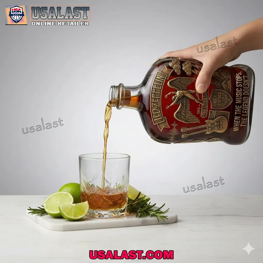 Led Zeppelin Legendary Era Whiskey Decanter