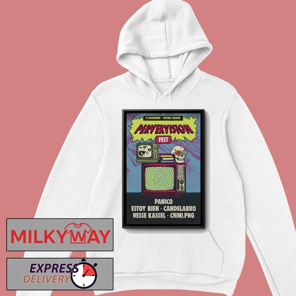 Pervervision Fest At Teatro Coliseo On Dec 13 2025 Poster shirt