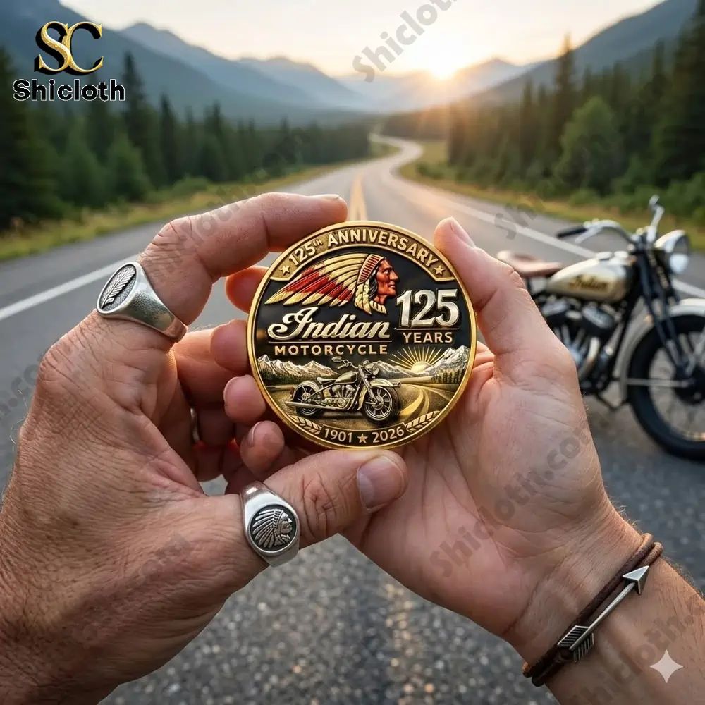 Indian Motorcycle 125th Anniversary Commemorative Coin