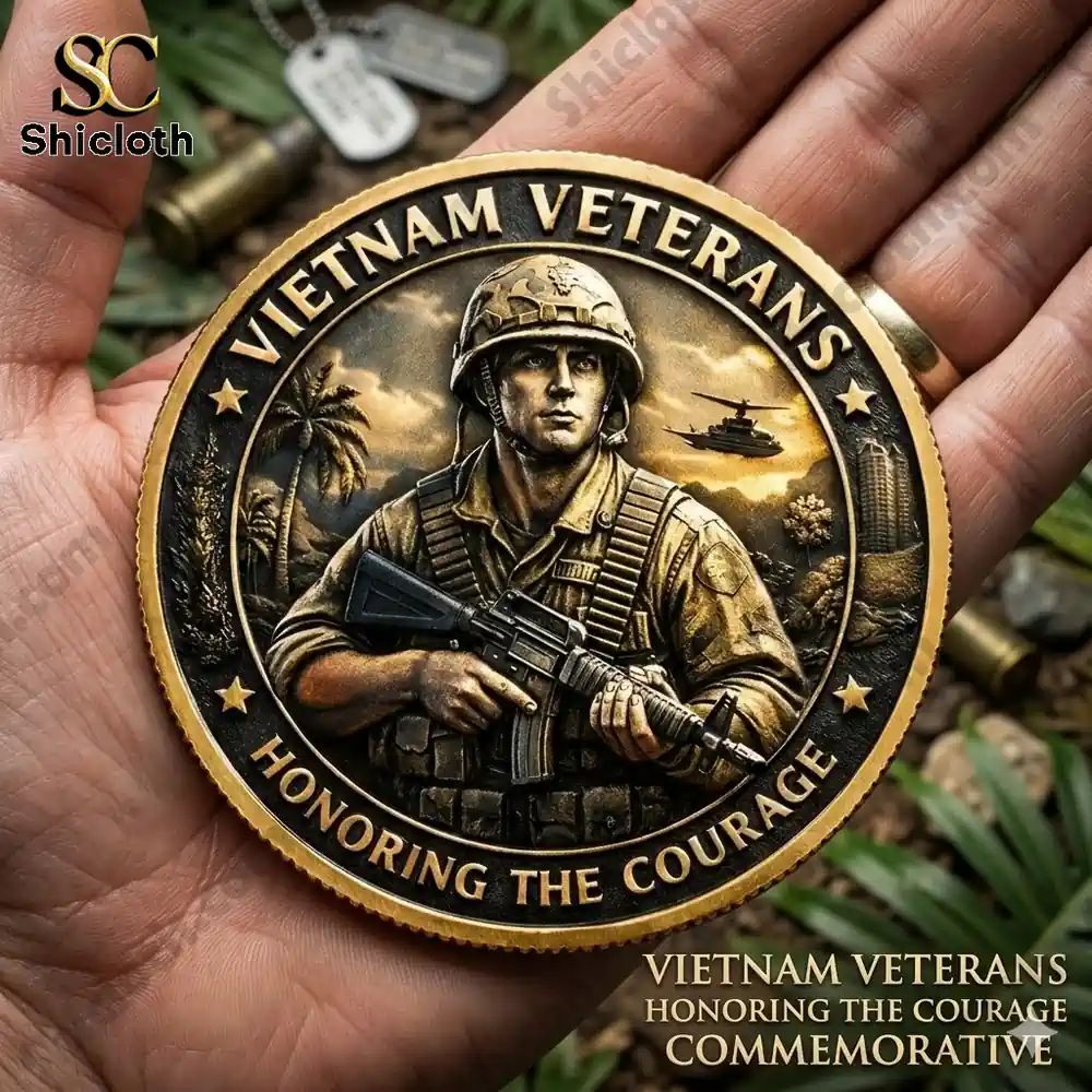 Vietnam Veterans Honoring The Courage Commemorative Coin